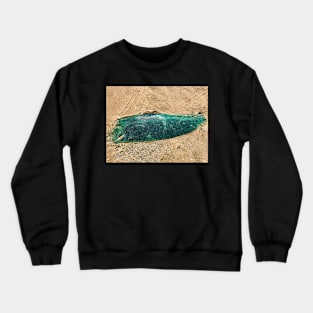 Broken Glass on Sand Crewneck Sweatshirt